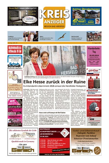 Kreisanzeiger vom 24.08.2024