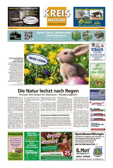 Kreisanzeiger vom 19.04.2025
