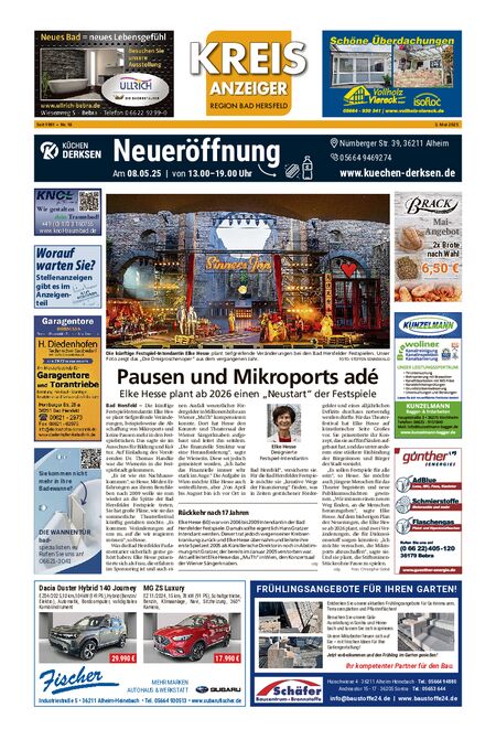 Kreisanzeiger vom 03.05.2025