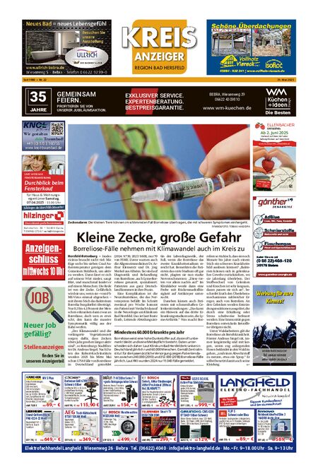Kreisanzeiger vom 31.05.2025