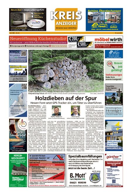 Kreisanzeiger vom 14.06.2025
