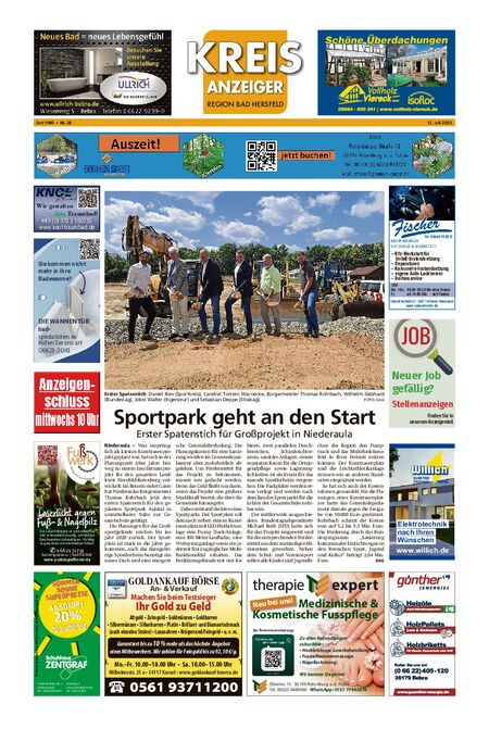 Kreisanzeiger vom 12.07.2025