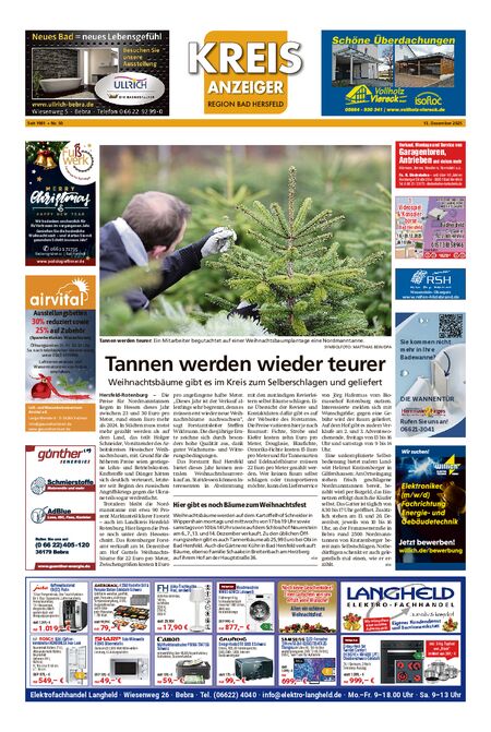 Kreisanzeiger vom 13.12.2025