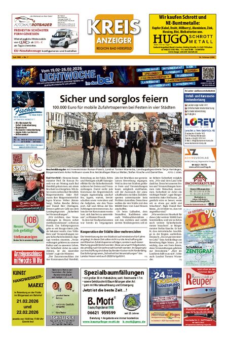 Kreisanzeiger vom 14.02.2026