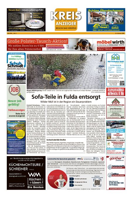 Kreisanzeiger vom 21.02.2026