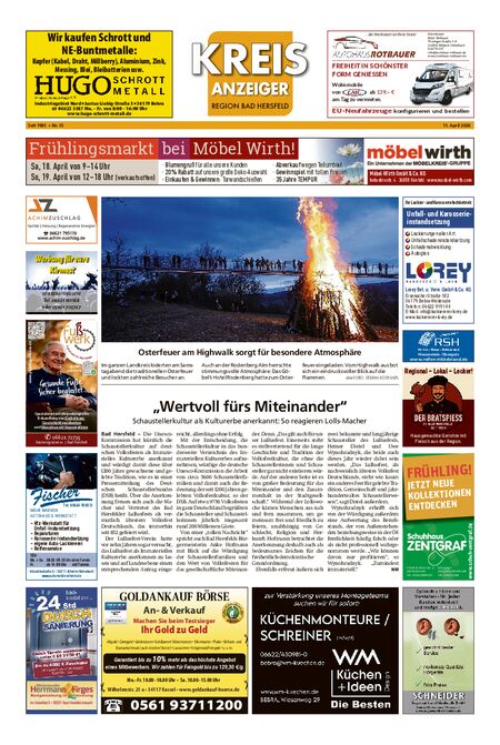 Kreisanzeiger vom 11.04.2026