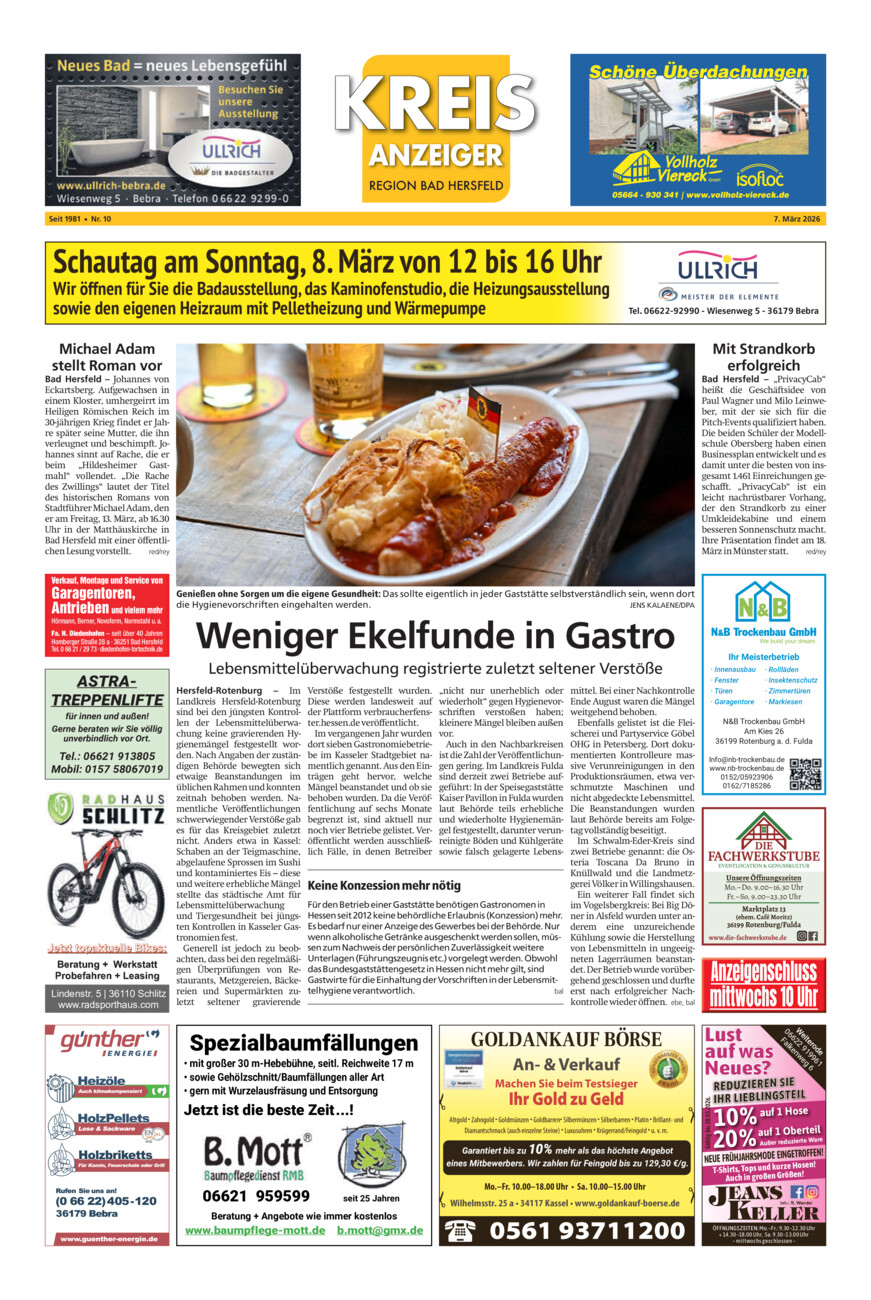 Kreisanzeiger 10-26 vom Samstag, 07.03.2026