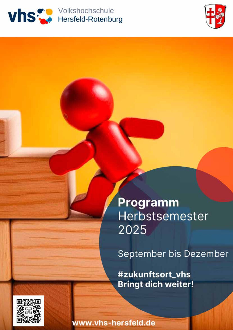 vhs Herbstsemester 2025 vom Samstag, 09.08.2025