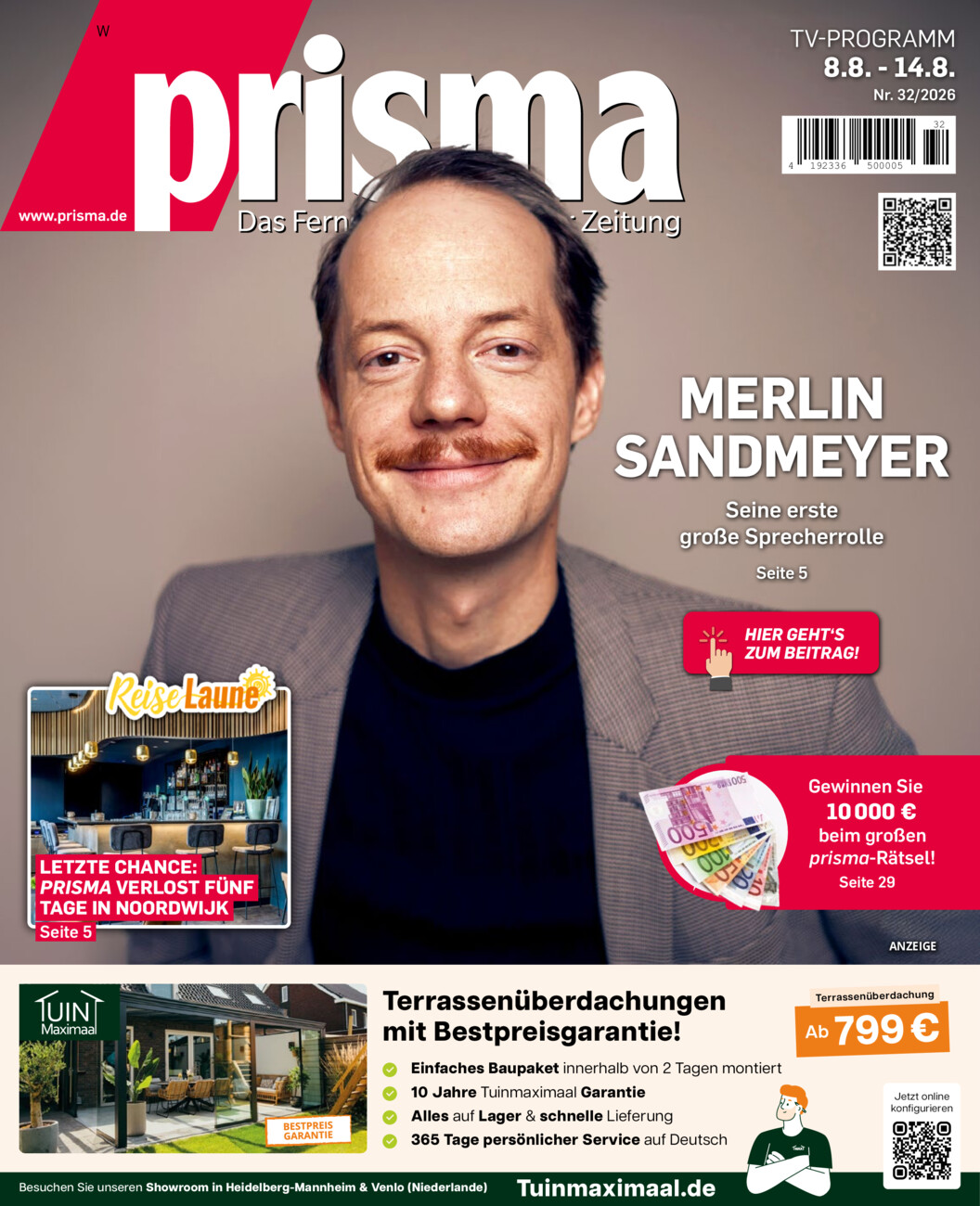 prisma 32-26 vom Freitag, 07.08.2026