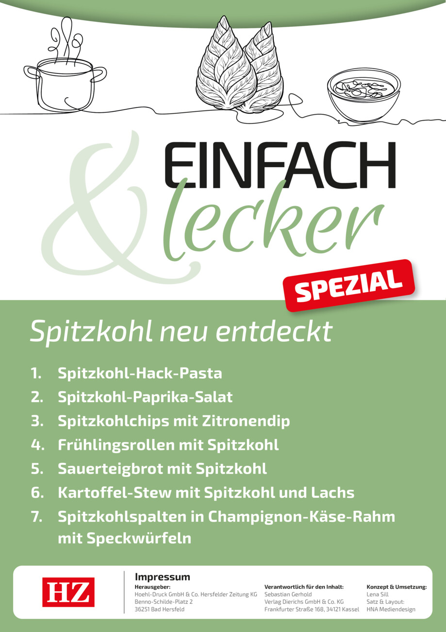 Rezeptheft 16-26 vom Montag, 13.04.2026