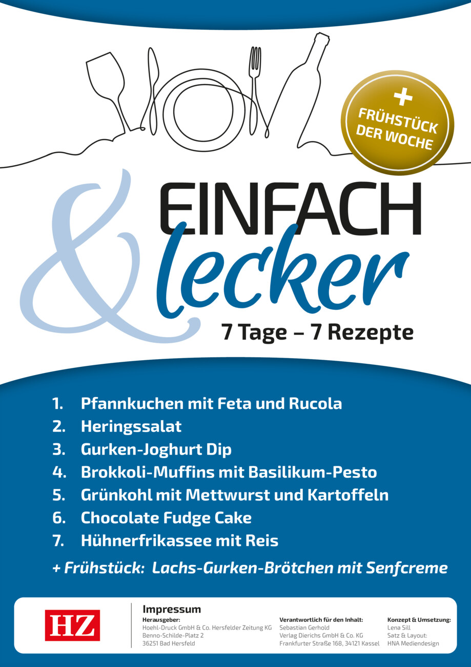 Rezeptheft 43-25 vom Montag, 20.10.2025