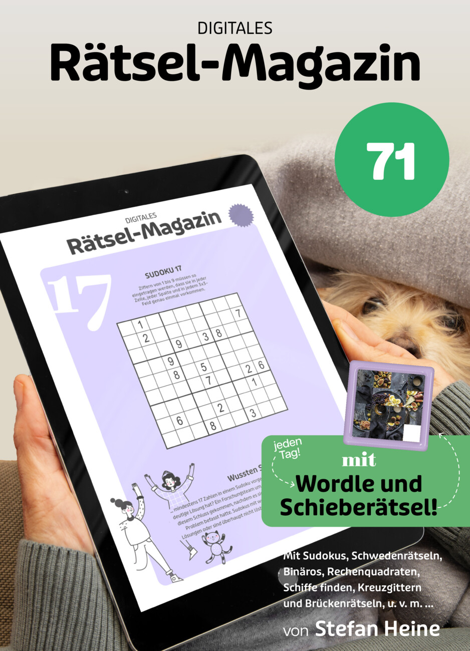 Rätselheft 37-26 vom Mittwoch, 09.09.2026