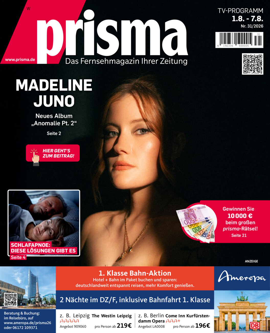 prisma 31-26 vom Freitag, 31.07.2026