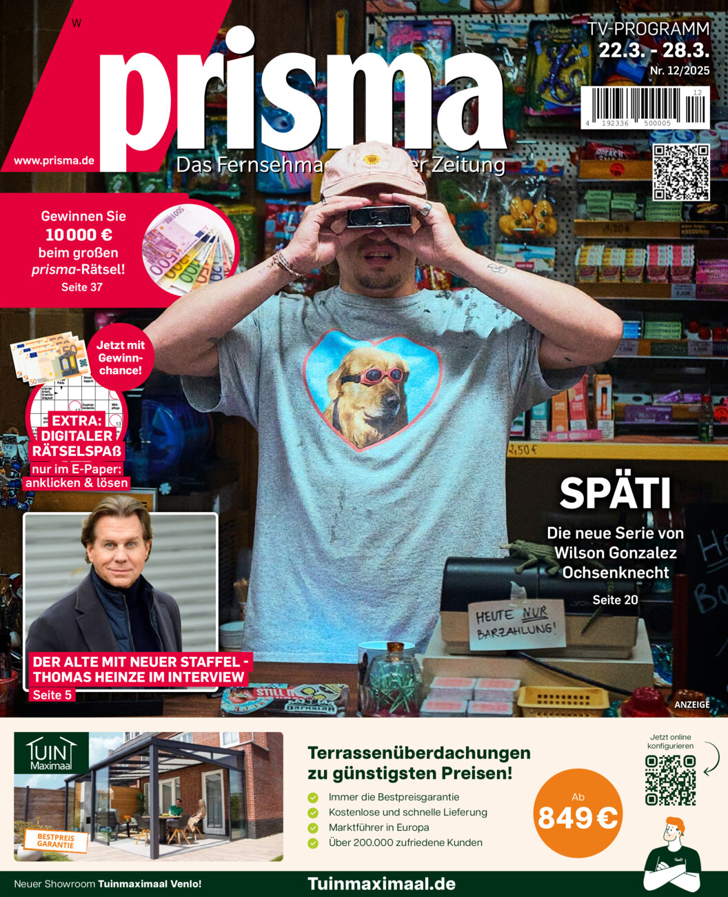 prisma 12-25 vom Freitag, 21.03.2025