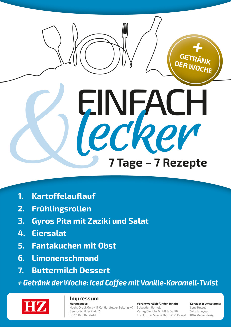 Rezepzheft 27-25 vom Montag, 30.06.2025