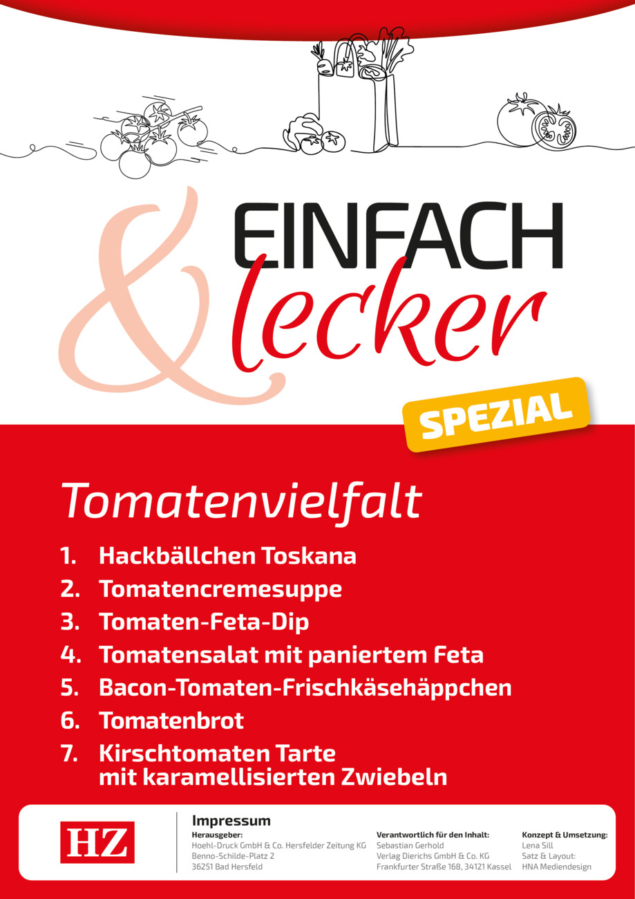 Rezeptheft 28-26 vom Montag, 06.07.2026