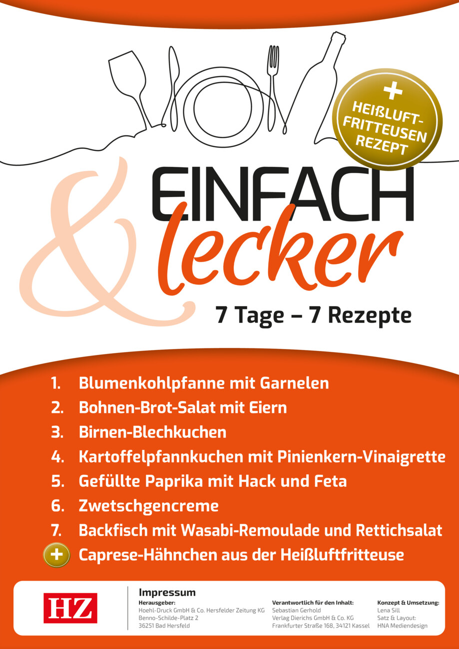 Rezept 36-26 vom Montag, 31.08.2026