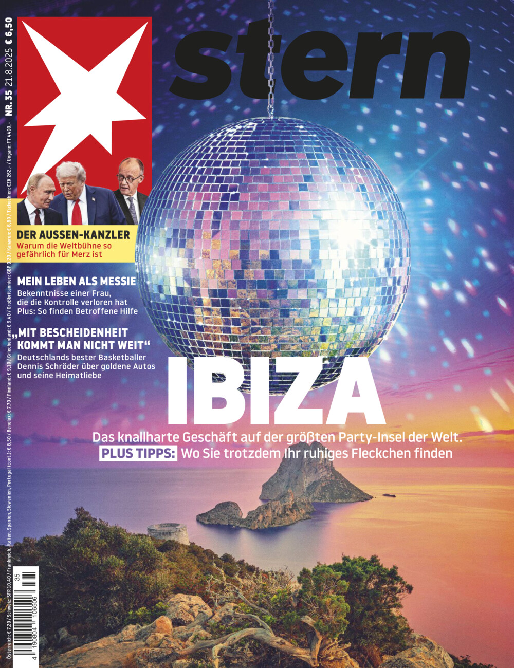 Stern 35-25 vom Samstag, 23.08.2025