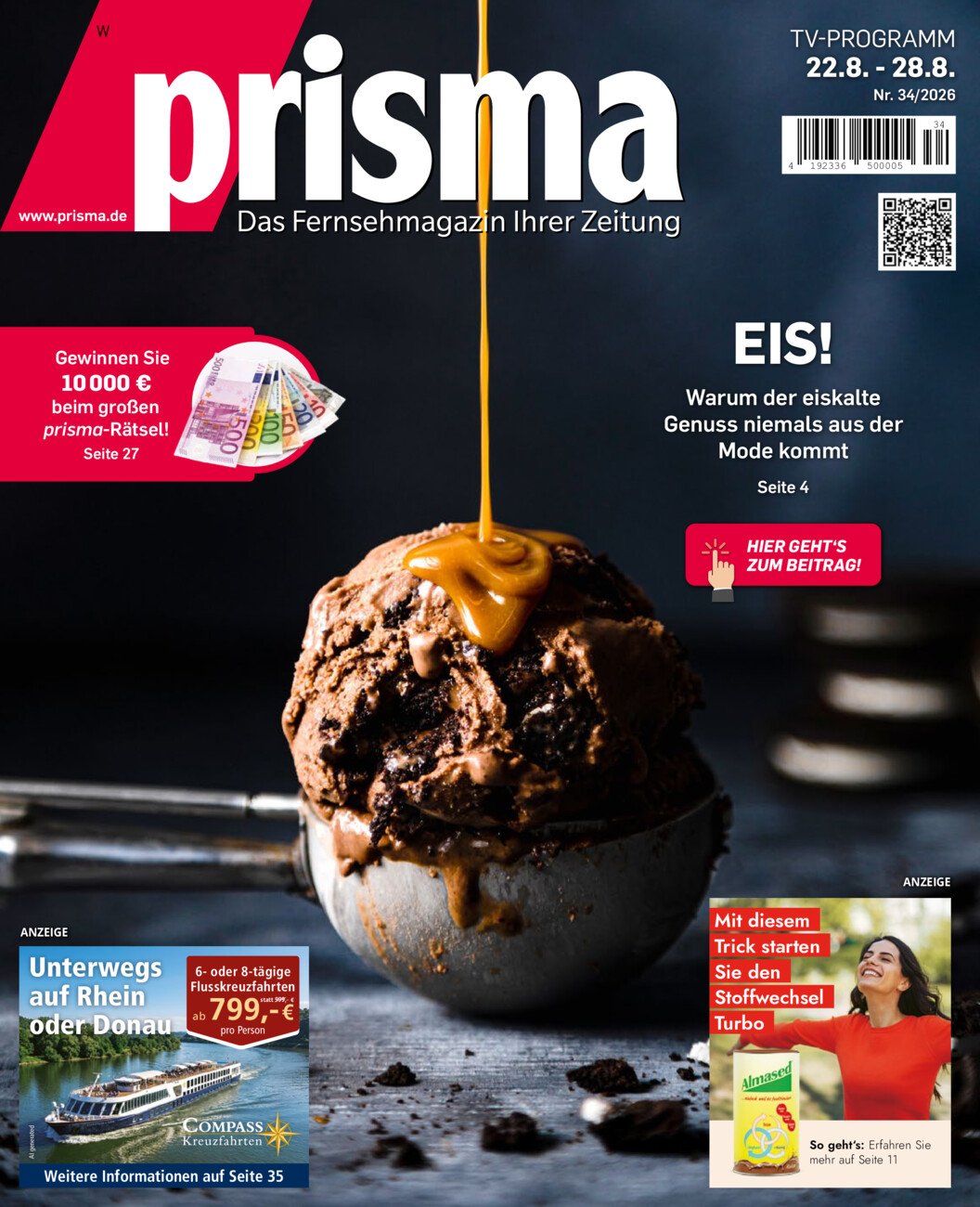 prisma 34-26 vom Freitag, 21.08.2026