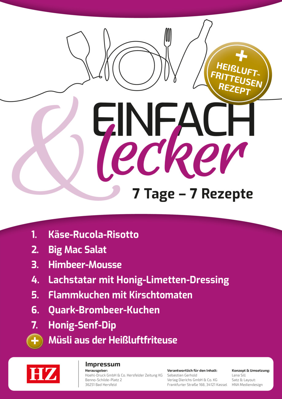 Rezeptheft 35-26 vom Montag, 24.08.2026