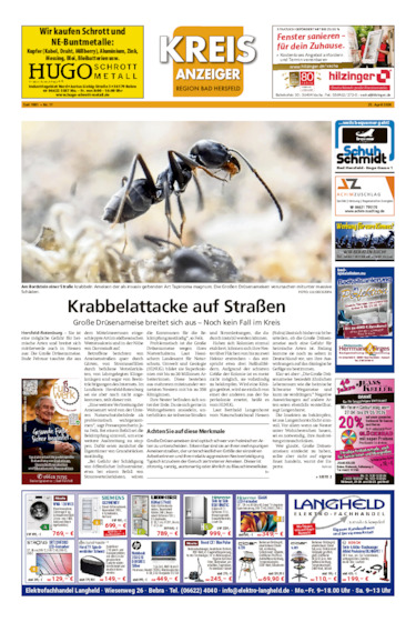 Kreisanzeiger vom 25.04.2026