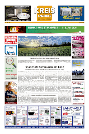 Kreisanzeiger vom 27.06.2026