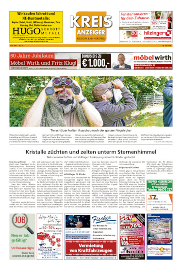 Kreisanzeiger vom 18.07.2026