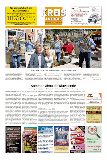 Kreisanzeiger vom 01.08.2026