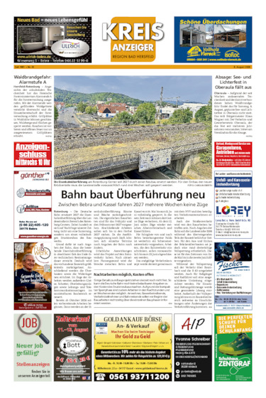 Kreisanzeiger vom 08.08.2026