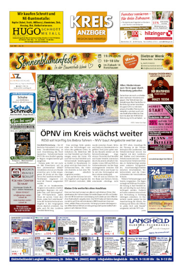 Kreisanzeiger vom 29.08.2026