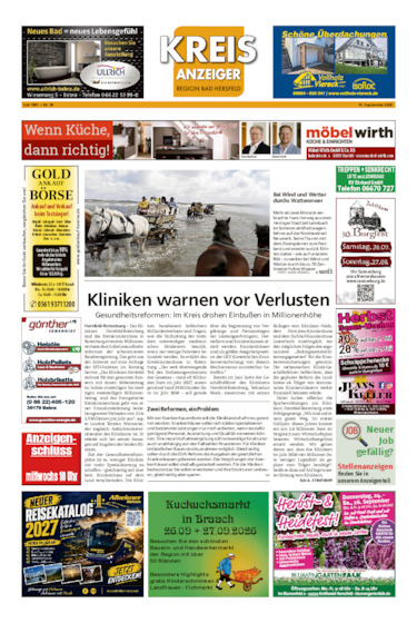 Kreisanzeiger vom 19.09.2026